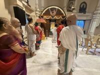 Sharadiya Navaratri Utsava 2025 - Day 9 at Karla (30 Sep 2025) Smt Sanjana Hervatte Bantwal and Shri Soham Honnavar